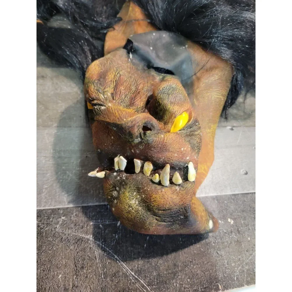 Mario chiodo studios bat man scary 2006 face mask werewolf Halloween‎ costume